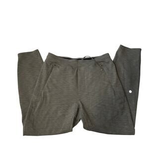 Lululemon Mens Jogger Pants M Heather Grey Stretch Athleisure Lounge Activewear